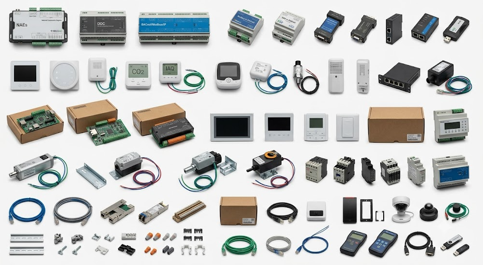 BMS Integration equipment and components
